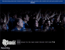 Tablet Screenshot of benefit-rock.com